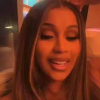 Sticker from cardi b @stick1lover