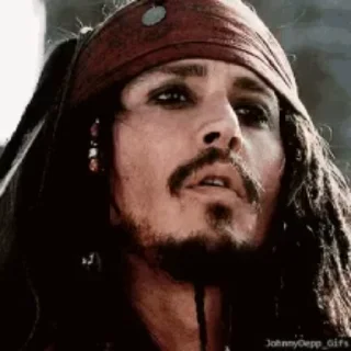 😉 emoji Jack Sparrow by @I_am_vs_10 Telegram sticker 6 of 35