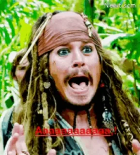 😱 emoji Jack Sparrow by @I_am_vs_10 Telegram sticker 21 of 35