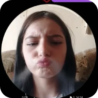 😎 emoji Ксюша Telegram sticker 22 of 22
