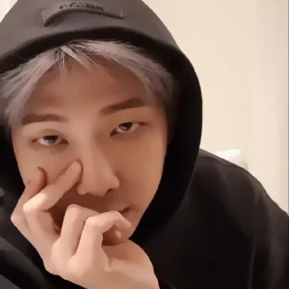 🔗 emoji ⸗꒰🔗꒱ namjoon ¡ by @idols_kz Telegram sticker 3 of 40