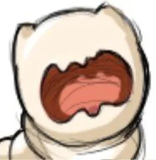 🤬 emoji ⲗυⳡυⲏⲕⲟⲧυⲕ😼 Telegram sticker 8 of 15
