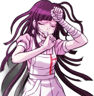 💉 emoji ( ૮꒰っ´`c꒱ ❕  @DanganSticksss 휴 Telegram sticker 19 of 41