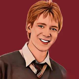 😺 emoji Уизли Фред и Джордж @stickers_HarryPotter Telegram sticker 19 of 31