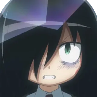 😠 emoji Tomoko by @clicker_yo Telegram sticker 21 of 55