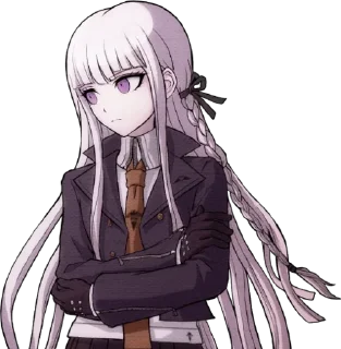 🤨 emoji Kyoko by @clicker_yo Telegram sticker 12 of 85