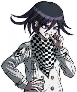 🤔 emoji Kokichi by @clicker_yo Telegram sticker 12 of 120
