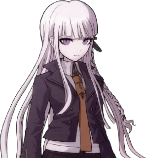 😑 emoji Kyoko by @clicker_yo Telegram sticker 10 of 85