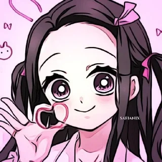 🌟 emoji — незуко тян. 🌷 Telegram sticker 21 of 120