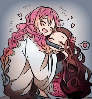 🌟 emoji — незуко тян. 🌷 Telegram sticker 8 of 120