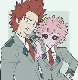 💗 emoji Kirishima and Mina Telegram sticker 8 of 54