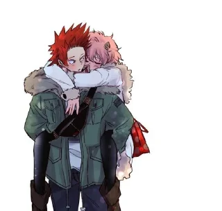💗 emoji Kirishima and Mina Telegram sticker 13 of 54