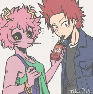 💗 emoji Kirishima and Mina Telegram sticker 10 of 54
