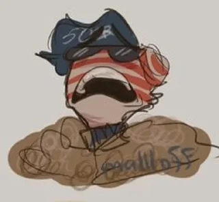 😤 emoji 💲American Boy🇺🇸 Telegram sticker 24 of 48
