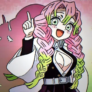 🎆 emoji mitsuri kanroji. | @ttsofka Telegram sticker 5 of 83