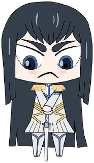 Sticker from Satsuki Kiryuin (KILL la KILL)