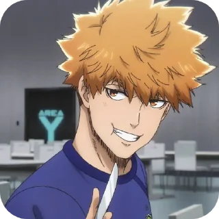 😎 emoji Кунигами 💋 Telegram sticker 24 of 54