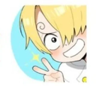 🌟 emoji санджи кун Telegram sticker 8 of 24