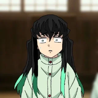 😨 emoji Муд: Токито Муичиро Telegram sticker 7 of 37
