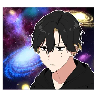 😏 emoji Злой-кун 2 @nyasticks Telegram sticker 22 of 41