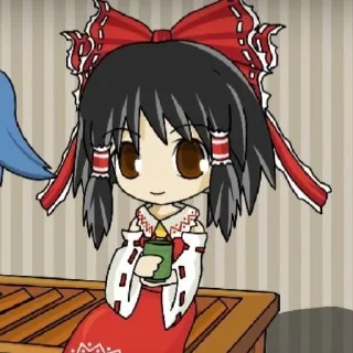 🌟 emoji ❄️Reimu Hakurei @slajrjjfiei Telegram sticker 13 of 90