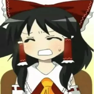 🌟 emoji ❄️Reimu Hakurei @slajrjjfiei Telegram sticker 12 of 90