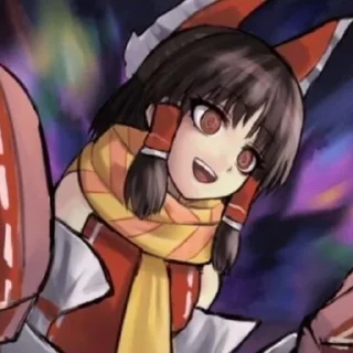 🌟 emoji ❄️Reimu Hakurei @slajrjjfiei Telegram sticker 9 of 90