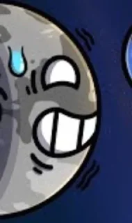 😅 emoji Planet Telegram sticker 12 of 79