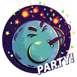 Sticker from Moony Loony