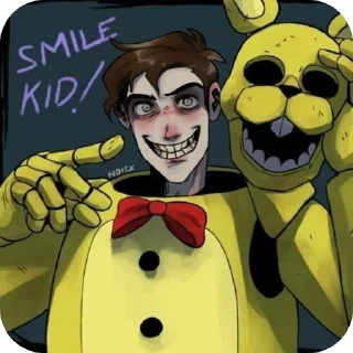 🫵 emoji Уильям Афтон^^ @William_Afton8 Telegram sticker 19 of 22