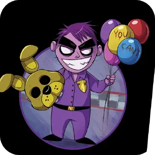 😁 emoji Уильям Афтон^^ @William_Afton8 Telegram sticker 21 of 22