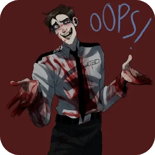 🥺 emoji Уильям Афтон^^ @William_Afton8 Telegram sticker 18 of 22