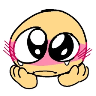 🥺 emoji 💕🎀 silly emojis 😏🤏🏻 Telegram sticker 18 of 120