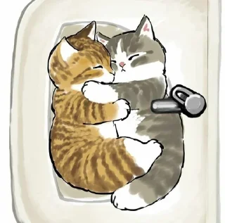 ❤ emoji cat's Telegram sticker 8 of 35