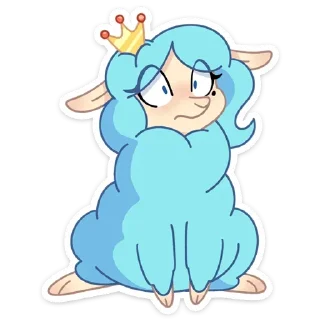 😳 emoji Принцесса Элеонора (@TgSticker) Telegram sticker 24 of 48