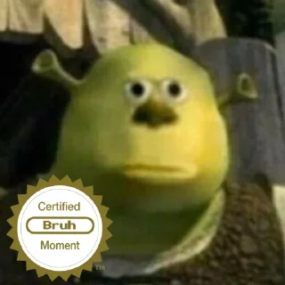 😜 emoji Bruh Moment Telegram sticker 3 of 69
