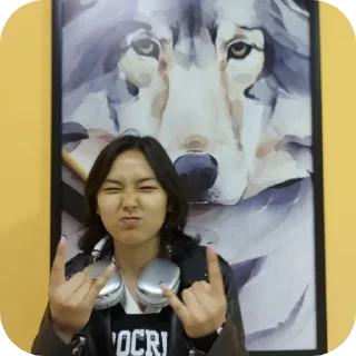 🤘 emoji Хехехе Telegram sticker 17 of 88