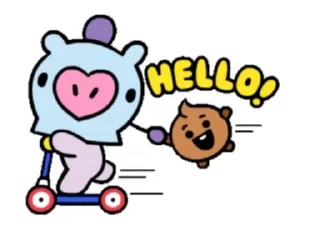 ⭐️ emoji BT21 ARMY😁⭐️ Telegram sticker 22 of 29