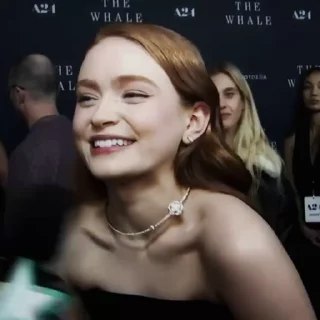 🌟 emoji Sadie Sink Random Telegram sticker 12 of 25