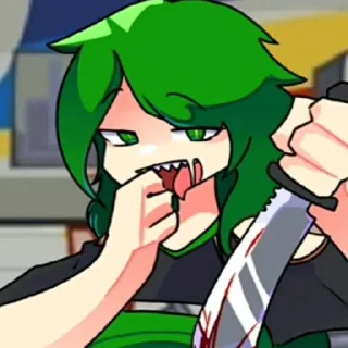 💚 emoji For u! Telegram sticker 18 of 31