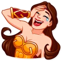 😂 emoji Warrior Queen Telegram sticker 1 of 35