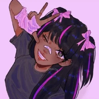🌟 emoji Favourite girls Telegram sticker 5 of 49