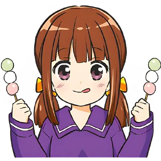🤤 emoji Аниме-тян @nyasticks Telegram sticker 13 of 41