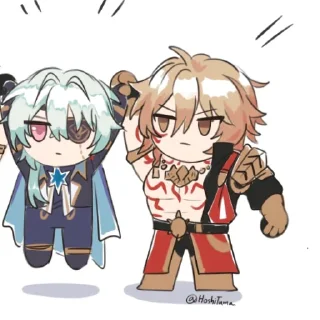 🥰 emoji Мидятина Хонкай ✨ Telegram sticker 15 of 120