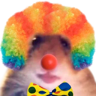 🤡 emoji Х О М Я К И — @IMOEX Telegram sticker 19 of 52