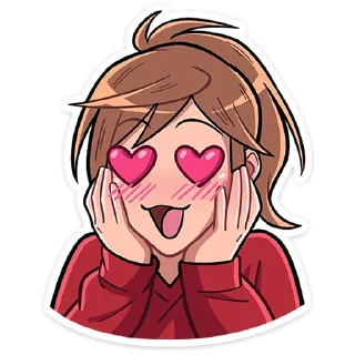 😍 emoji Бро и Сис @Nyasticks Telegram sticker 12 of 25