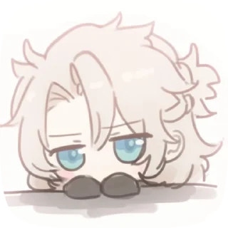 🌟 emoji альбедо♡@ilupluyttd Telegram sticker 17 of 41