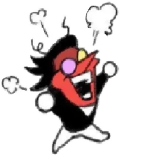 Sticker from Spamton