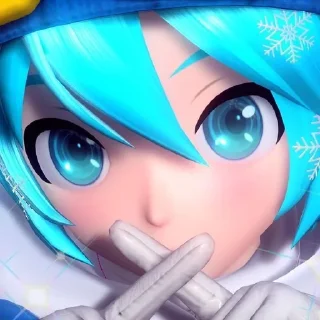 ❌ emoji °•★Miku Telegram sticker 6 of 24