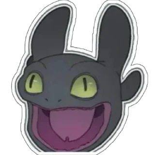 🤪 emoji Беззубик Telegram sticker 3 of 15